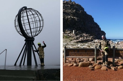 Fra Nordkap til Cape Town