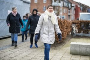 Et par kondisko, lidt vand og 5 kilometer